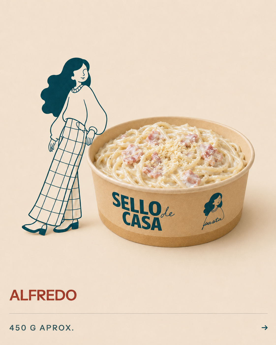 Arte oficial de Alfredo, Sello de Casa